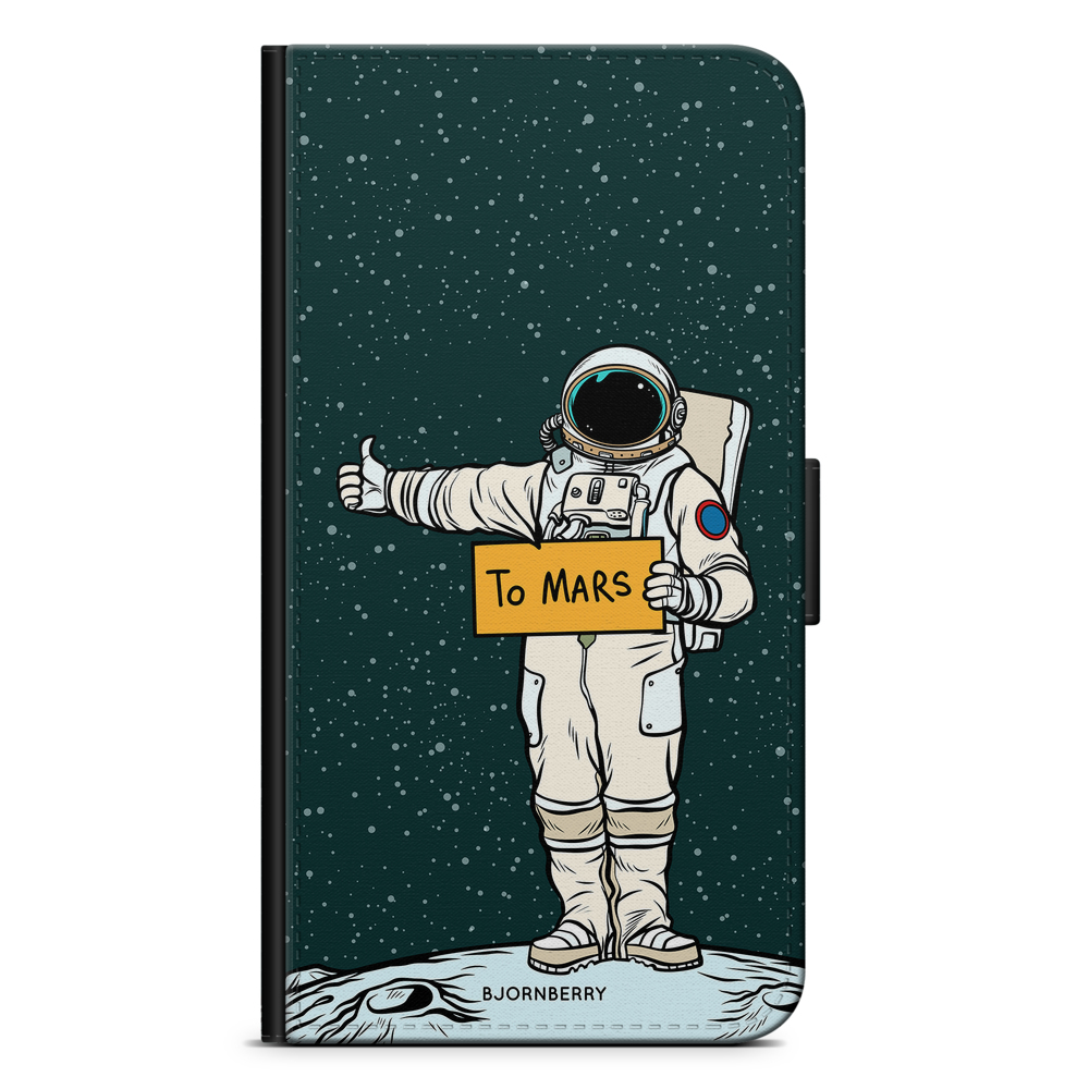 Samsung Galaxy A12 Plånboksfodral - Astronaut | Mobilskal & Mobilfodral BJORNBERRY