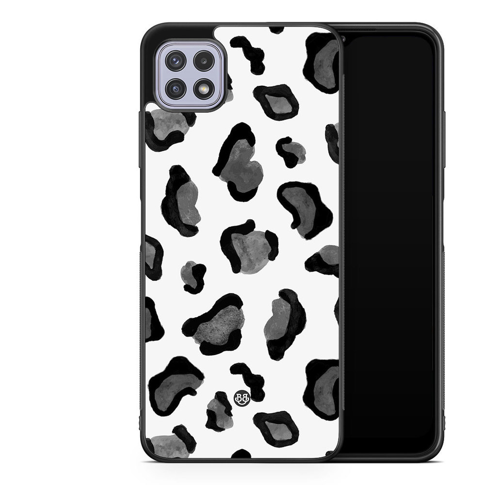 Samsung Galaxy A22 4G Case - Grey Leopard