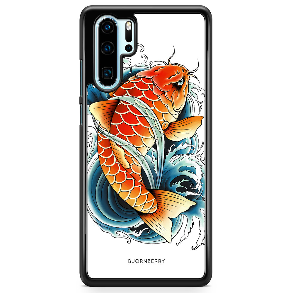 Huawei P30 Pro Case - Koi Fish