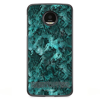 Motorola Moto G5S Plus Custom Skal - Grön Namn