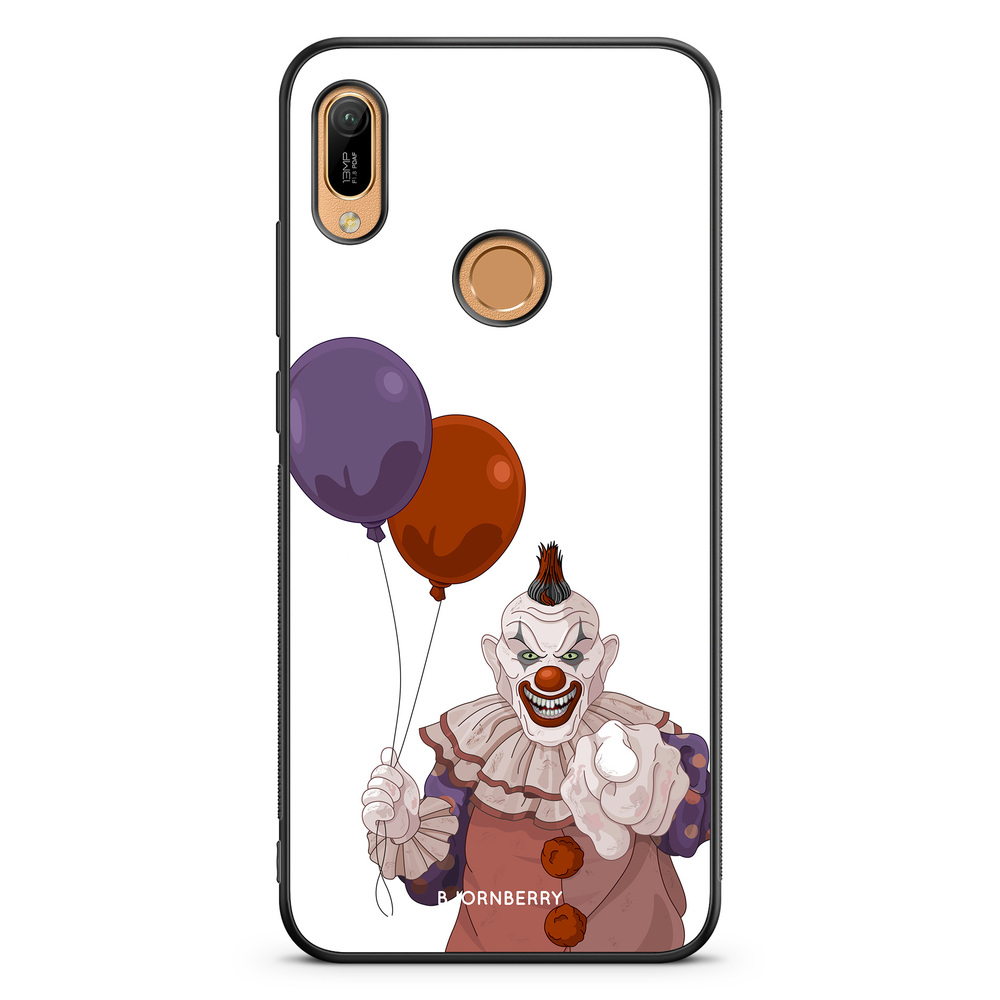 Huawei Y6 2019 Case - Scary Clown