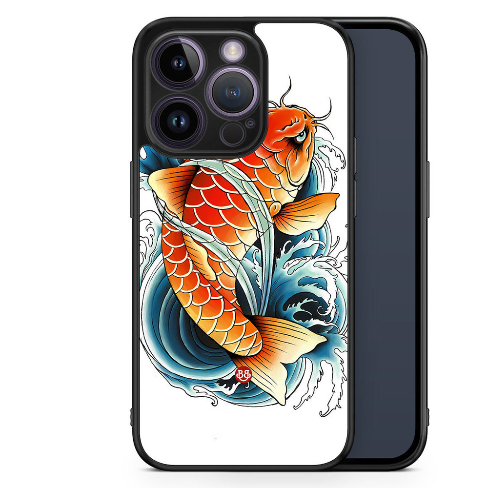 iPhone 14 Pro Case - Koi Fish