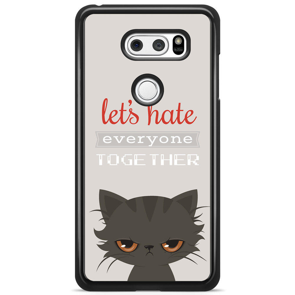 LG V30 Case - Angry Cat