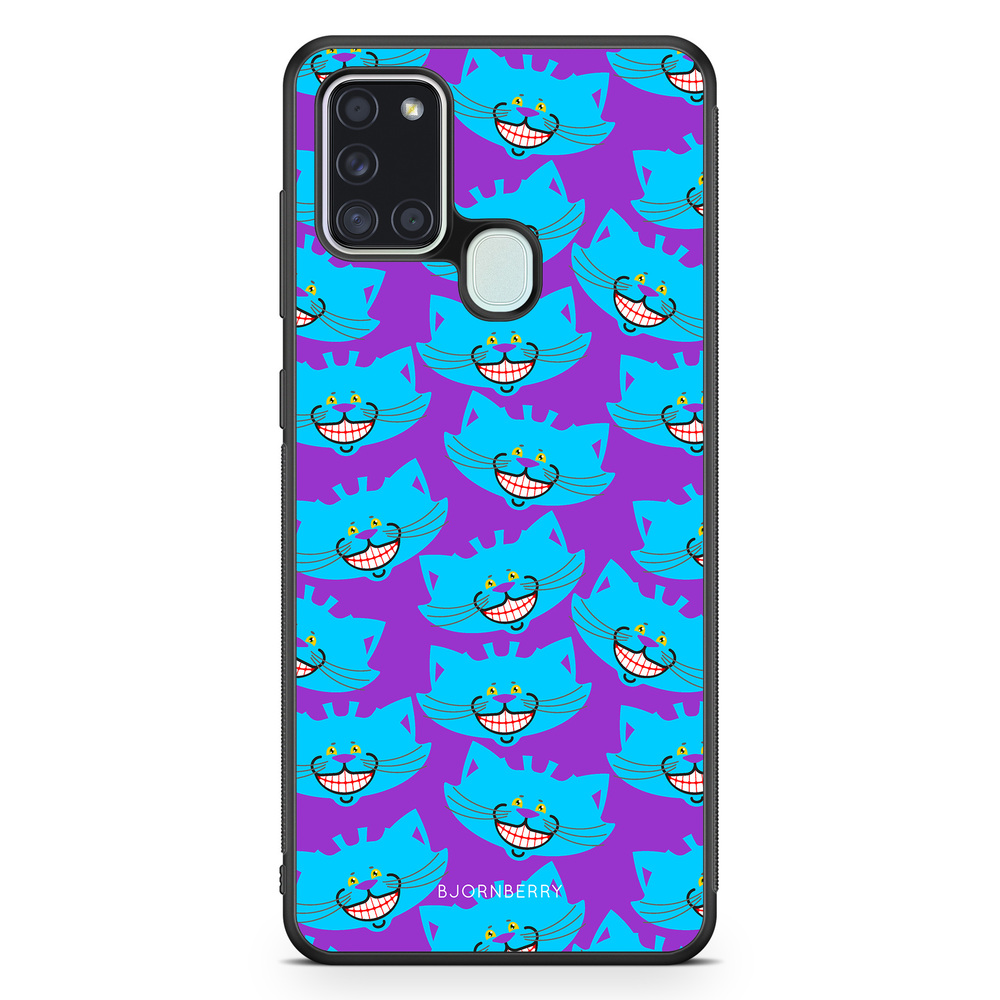 Samsung Galaxy A21s Case - Blue Cats