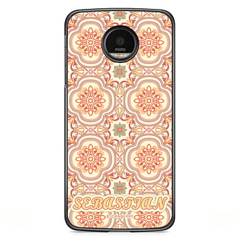 Motorola Moto G5S Plus Custom Skal - Kakel Namn