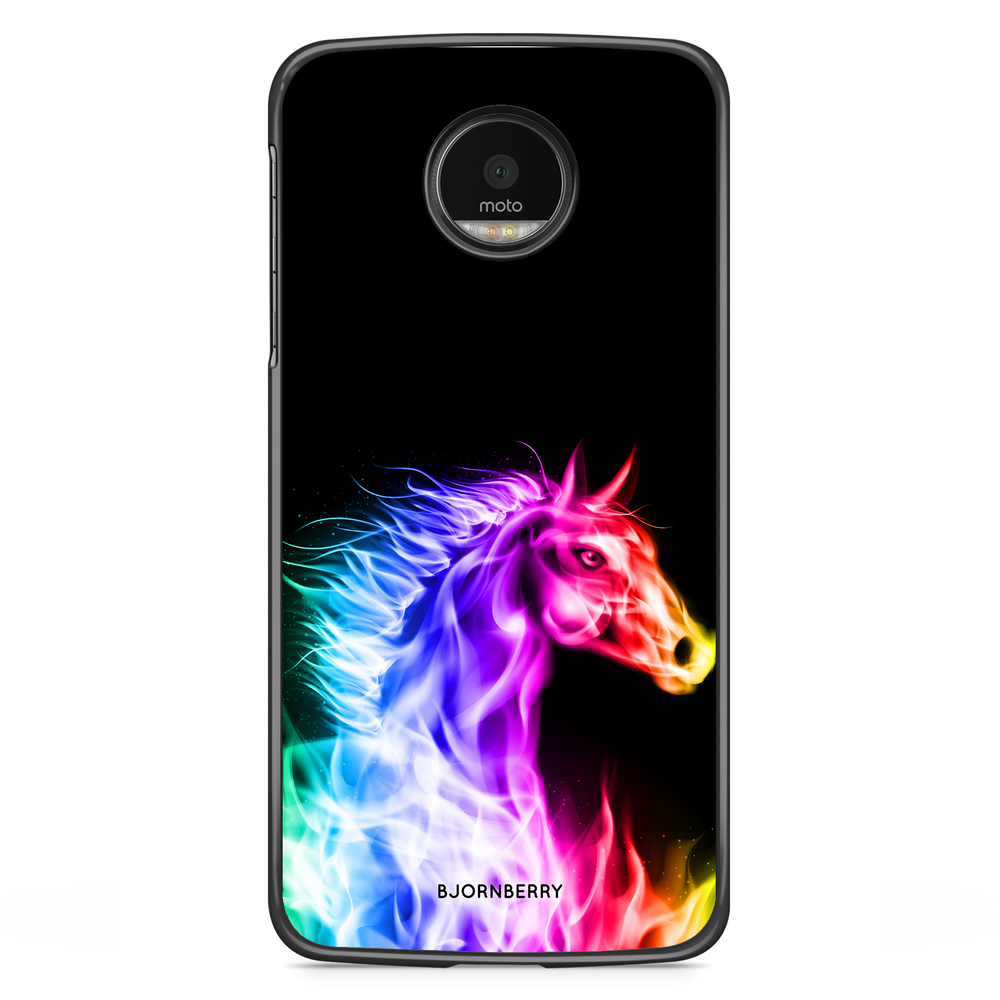 Motorola Moto G5S Plus Case - Flames Horse