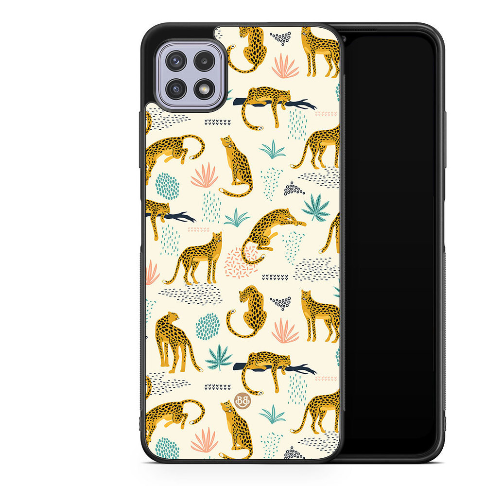 Samsung Galaxy A22 4G Case - Tropic Leopards