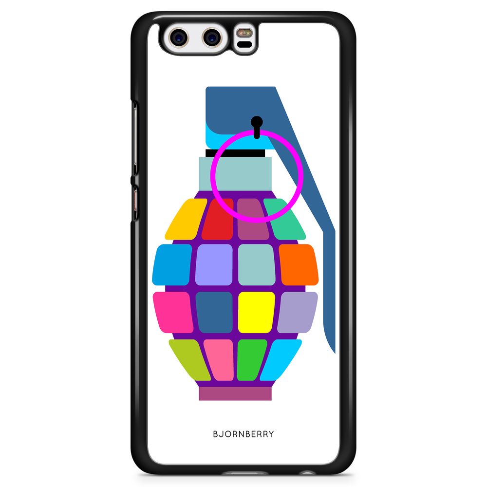 Huawei P10 Plus Case - Color Hand Granade