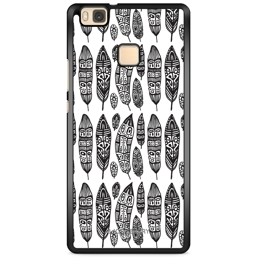 Huawei P9 Lite Case - Vintage Feathers