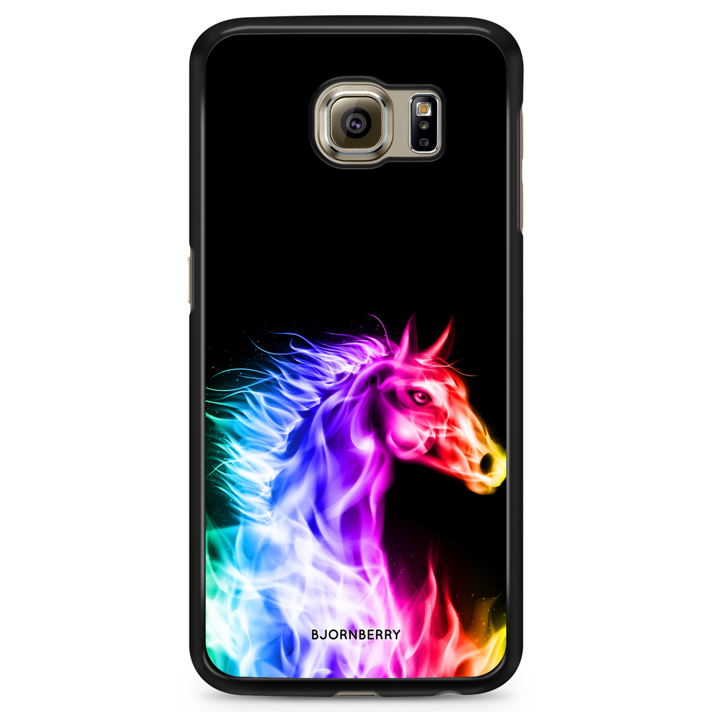 Samsung Galaxy S6 Edge Case - Flames Horse