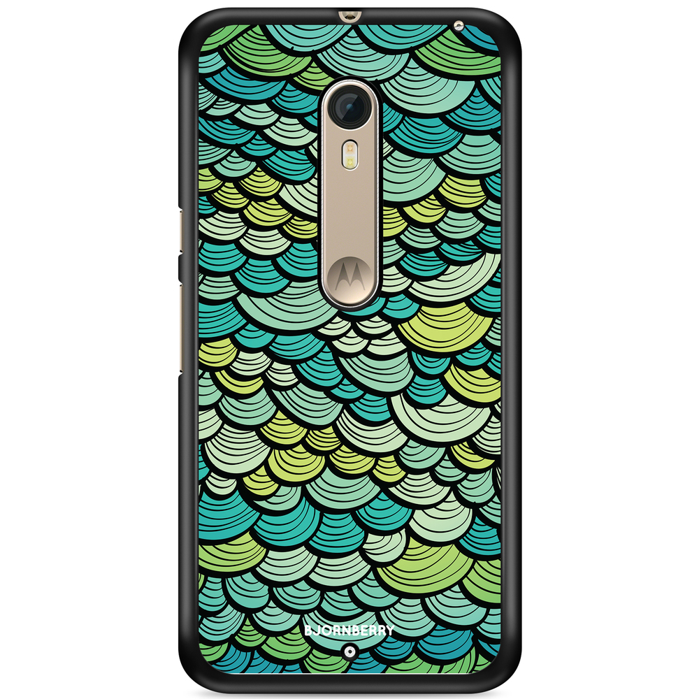 Moto X Style Case - Green Mermaid Scales