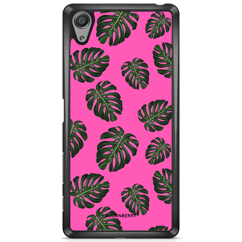 Sony Xperia L1 Case - Monstera Pink