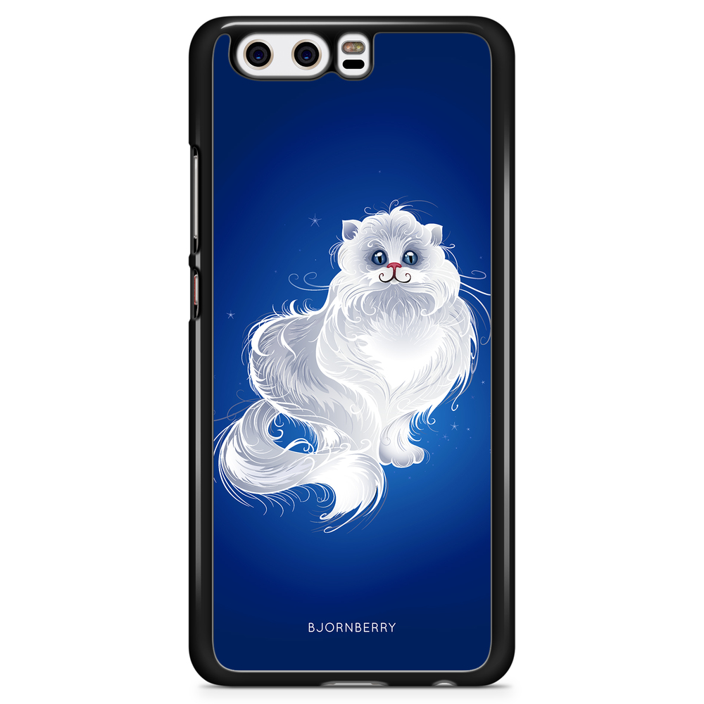 Huawei P10 Plus Case - White Cat