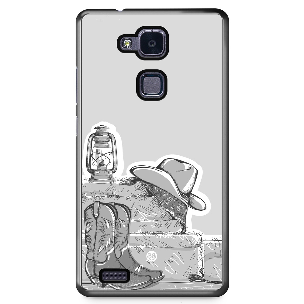 Huawei Honor 5X Case - Western Black/White