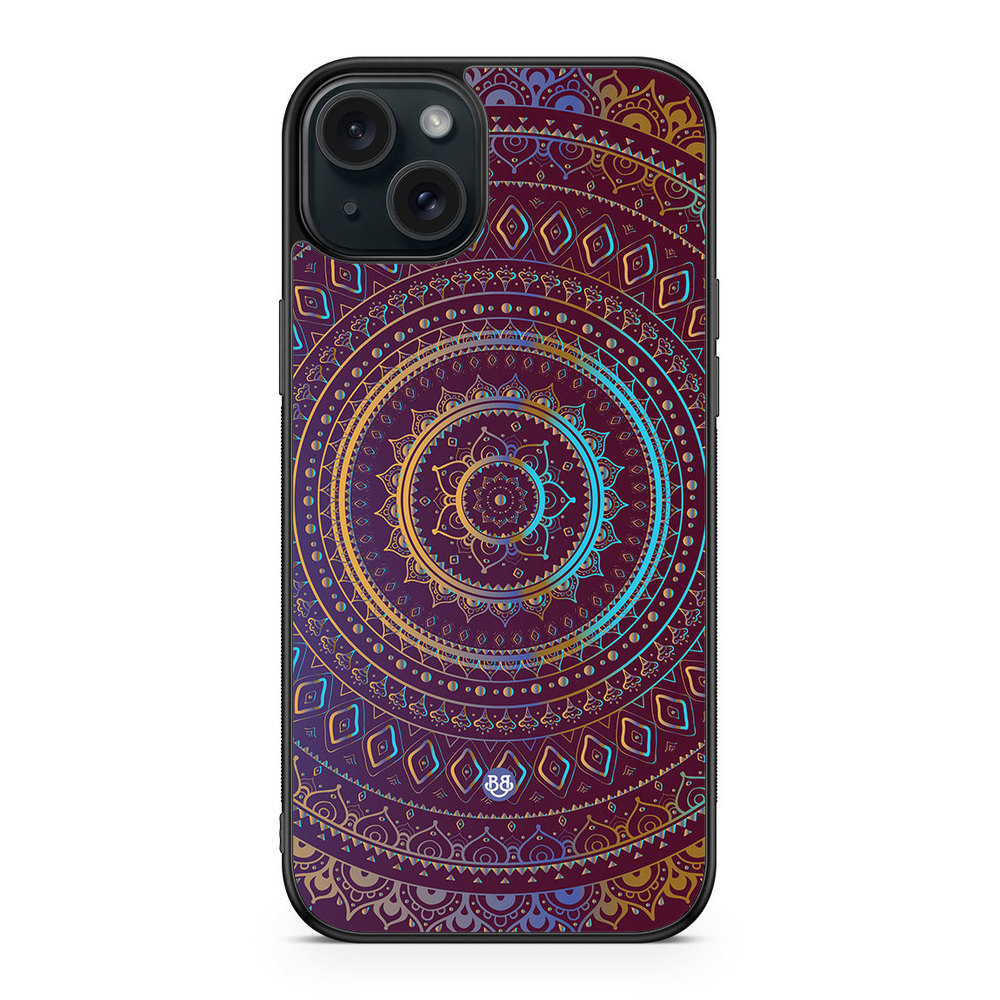iPhone 15 Plus Case - Purple Mandala