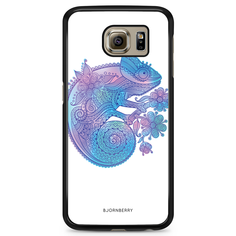Samsung Galaxy S6 Case - Mandala Chameleon