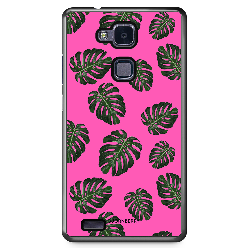 Huawei Honor 5X Case - Monstera Pink