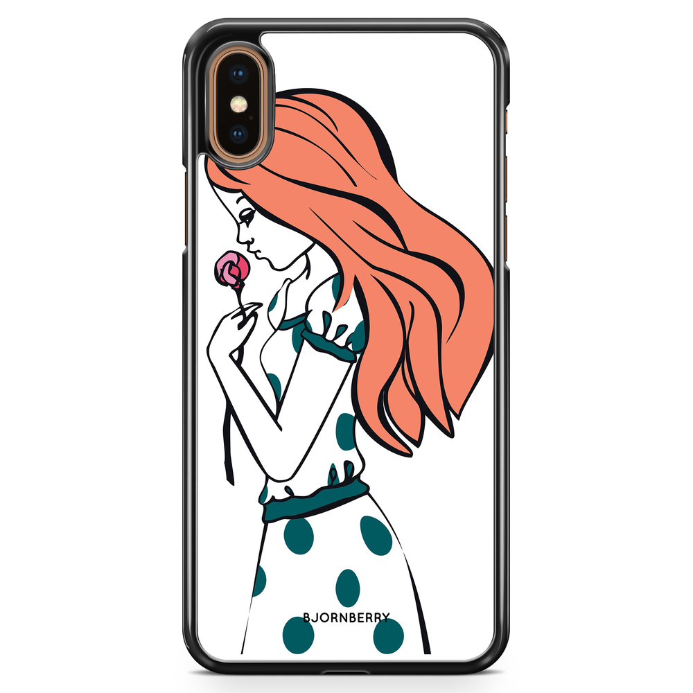 iPhone XS Max Case - Girl Rose