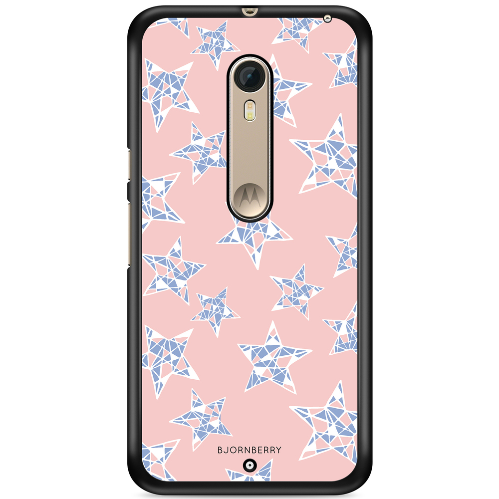 Moto X Style Case - Rose Quartz Stars