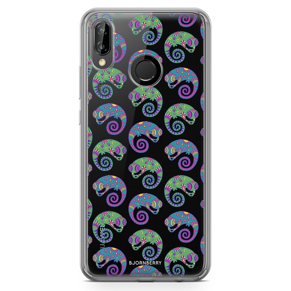 Huawei P20 Lite Fashion Skal - Ödlor