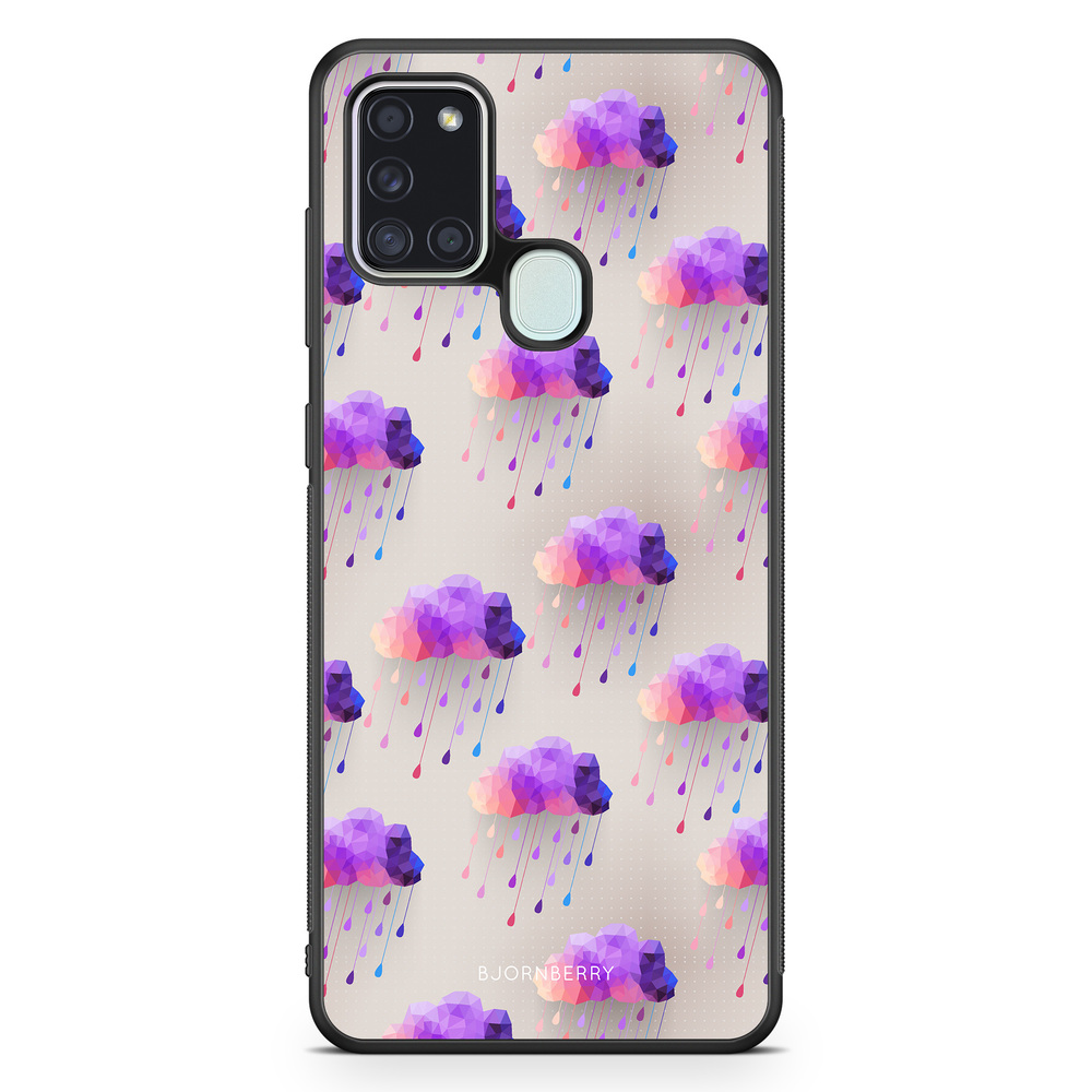 Samsung Galaxy A21s Case - Retro Cloud