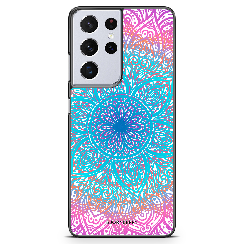 Samsung Galaxy S21 Ultra Case - Pastel Mandala