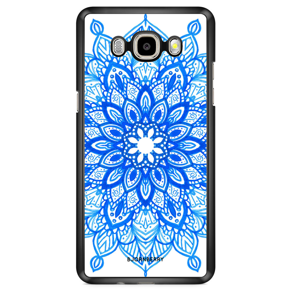 Samsung Galaxy J7 (2016) Case - Blue Mandala