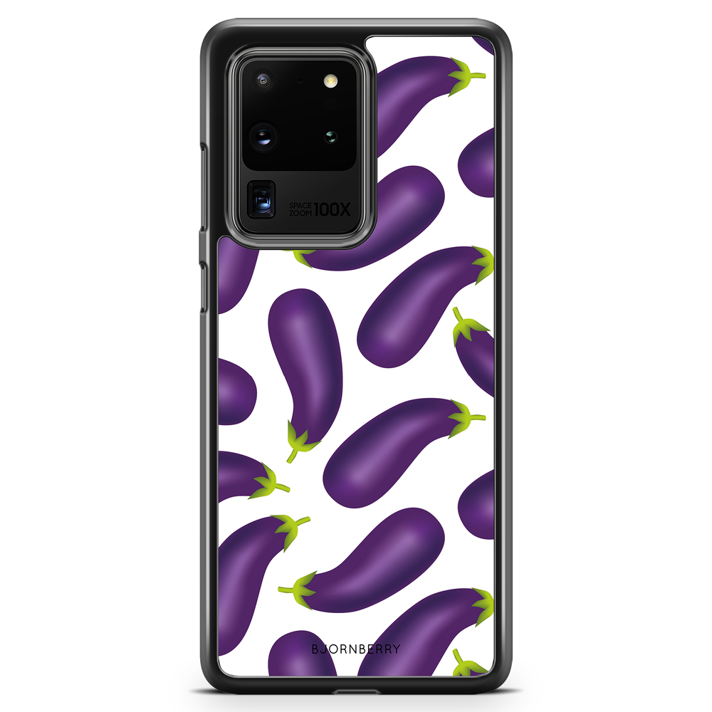 Samsung Galaxy S20 Ultra Case - Eggplant Pattern