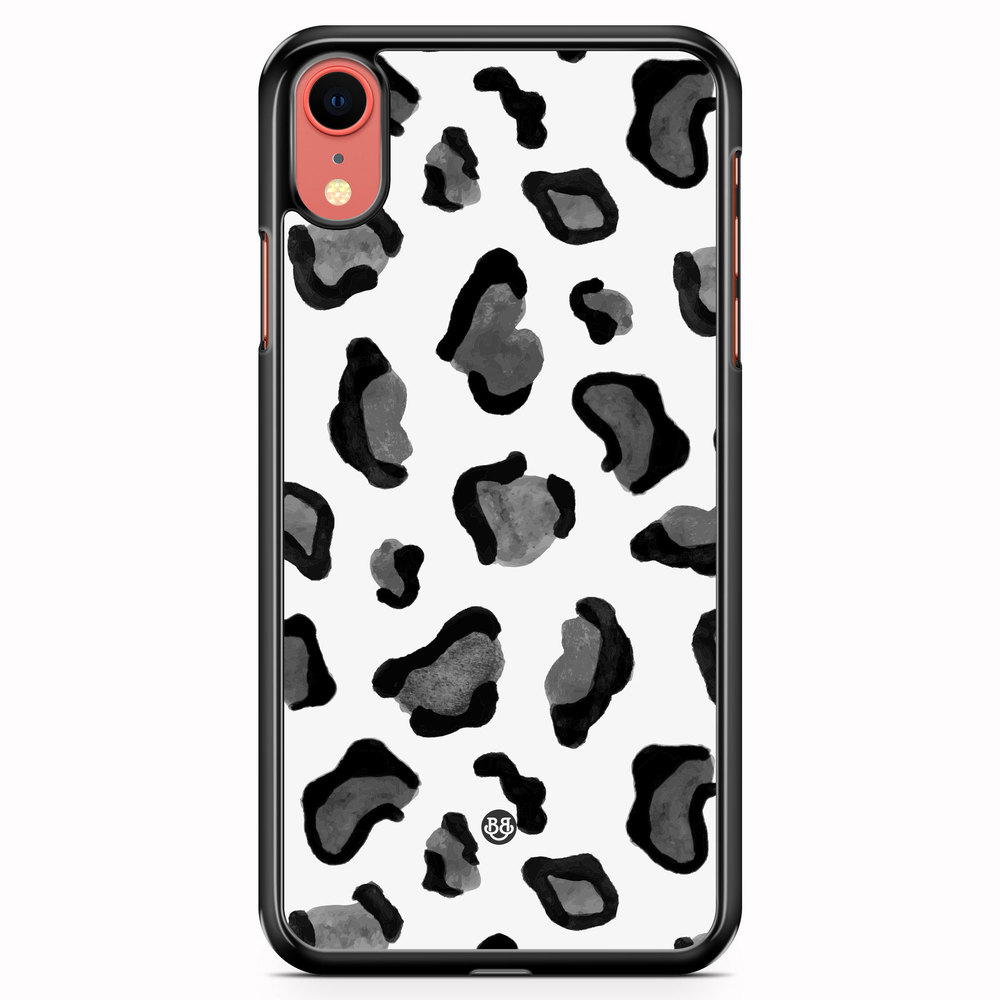 iPhone XR Case - Grey Leopard