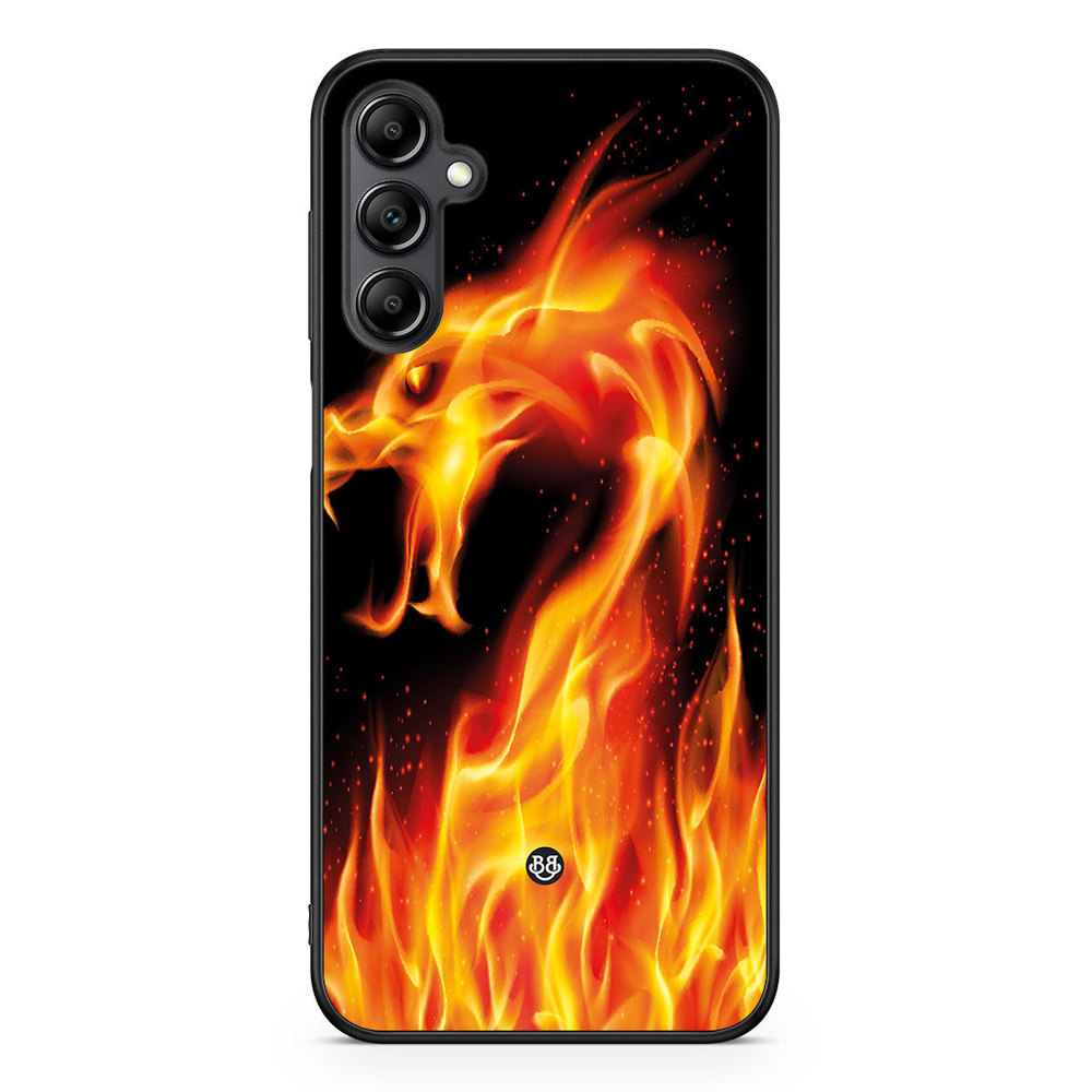 Samsung Galaxy A14 4G/5G Case - Flames Dragon