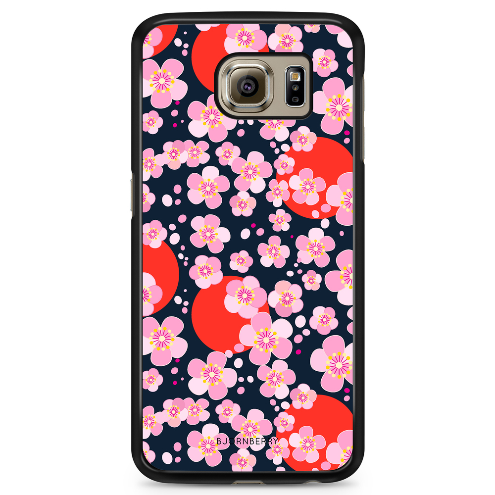 Samsung Galaxy S6 Case - Japanese Flowers