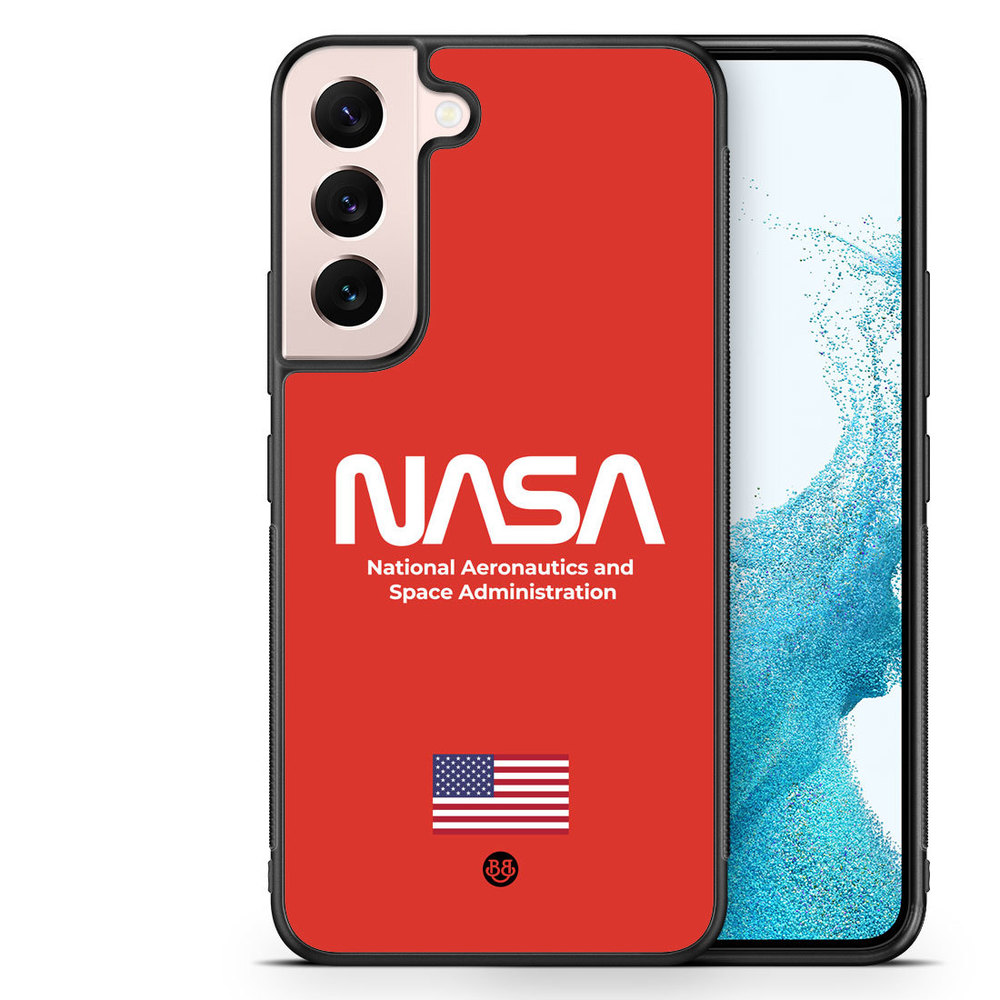 Samsung Galaxy S22 5G Case - NASA Worm Red