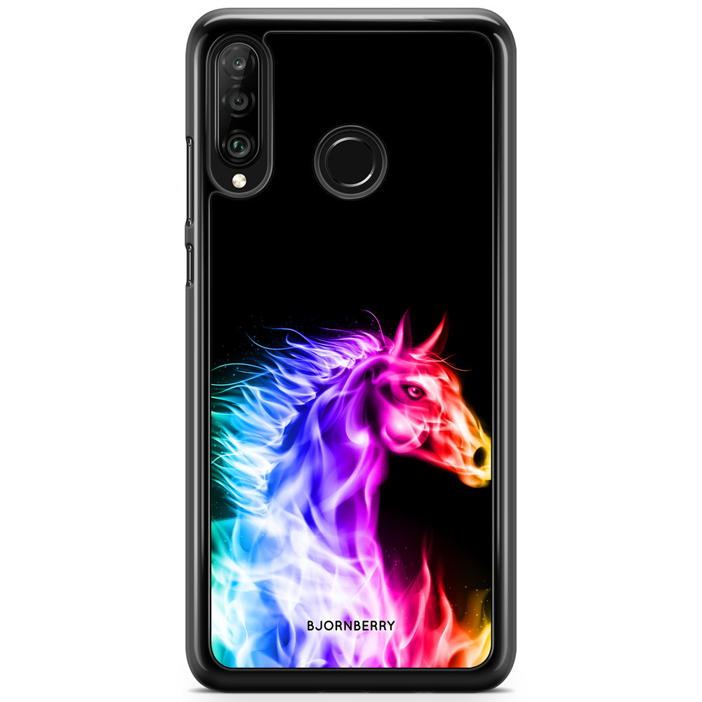 Huawei P30 Lite Case - Flames Horse