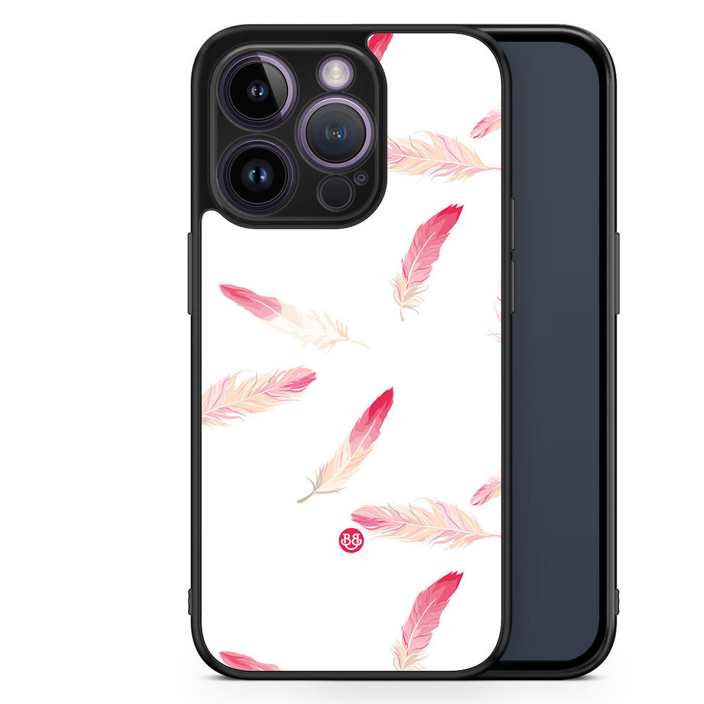 iPhone 14 Pro Case - Feathers