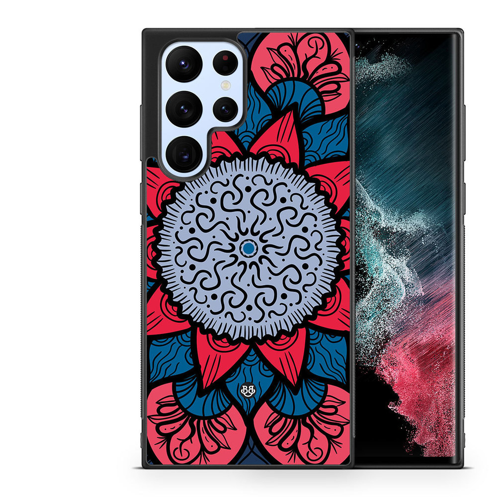 Samsung Galaxy S23 Ultra 5G Case - Blue Mandala