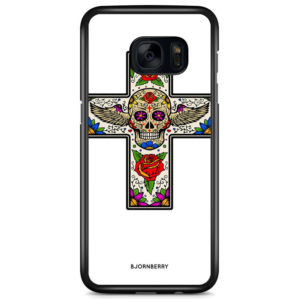 Samsung Galaxy S7 Case - Skull Cross