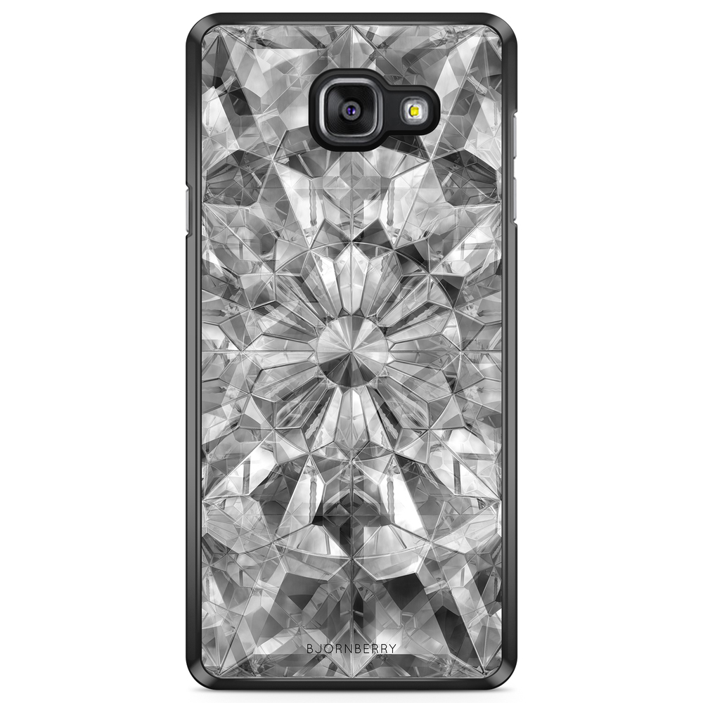 Samsung Galaxy A5 6 (2016) Case - Grey Crystals