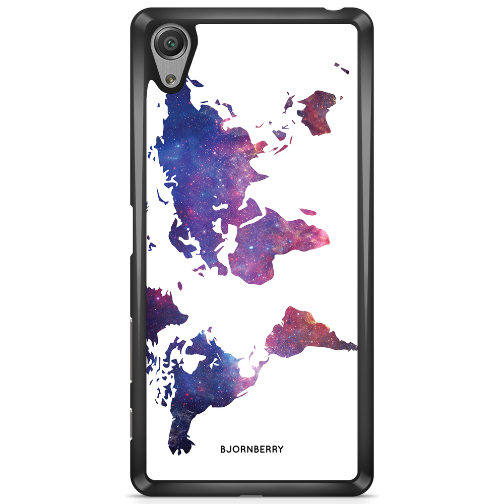 Sony Xperia L1 Case - World Map Space