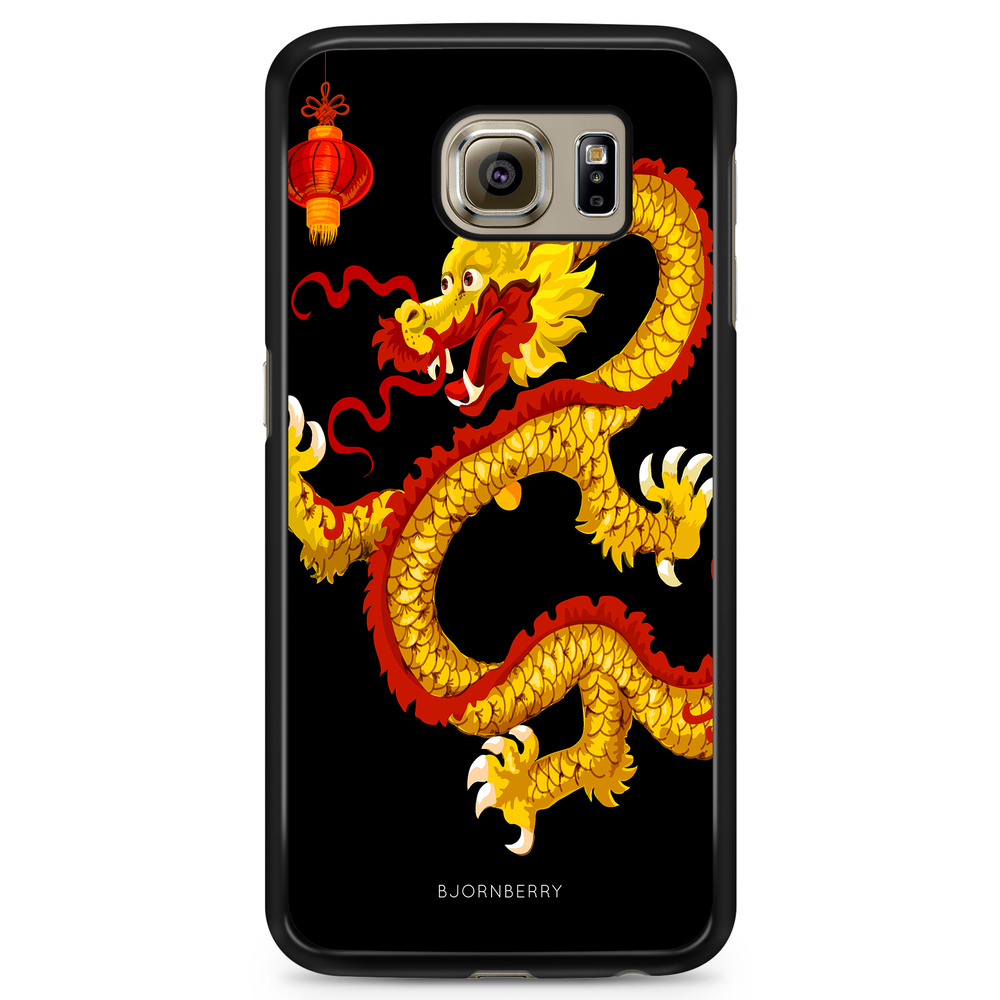 Samsung Galaxy S6 Case - Yellow Dragon
