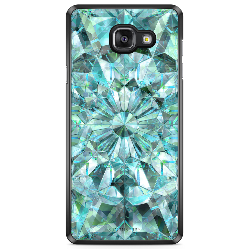Samsung Galaxy A5 6 (2016) Case - Green Crystals