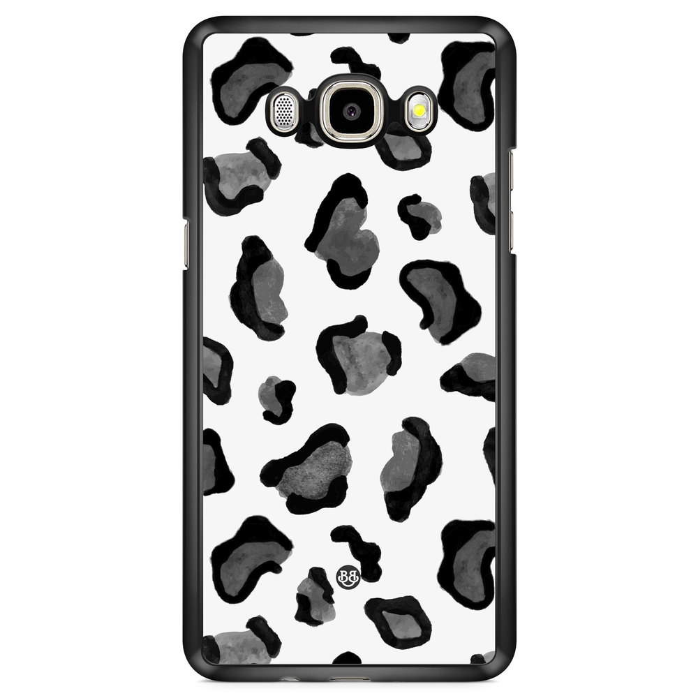 Samsung Galaxy J7 (2016) Case - Grey Leopard