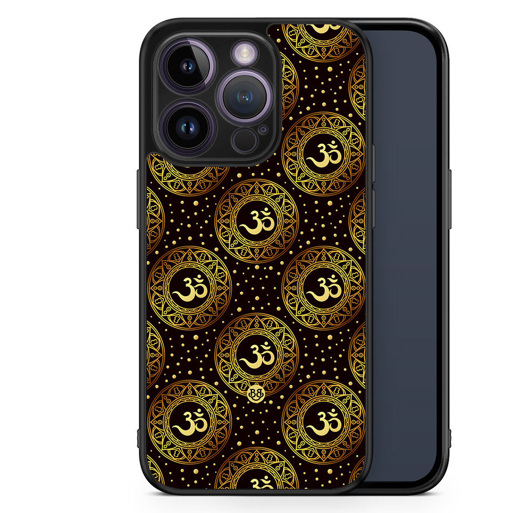 iPhone 14 Pro Case - Om Pattern