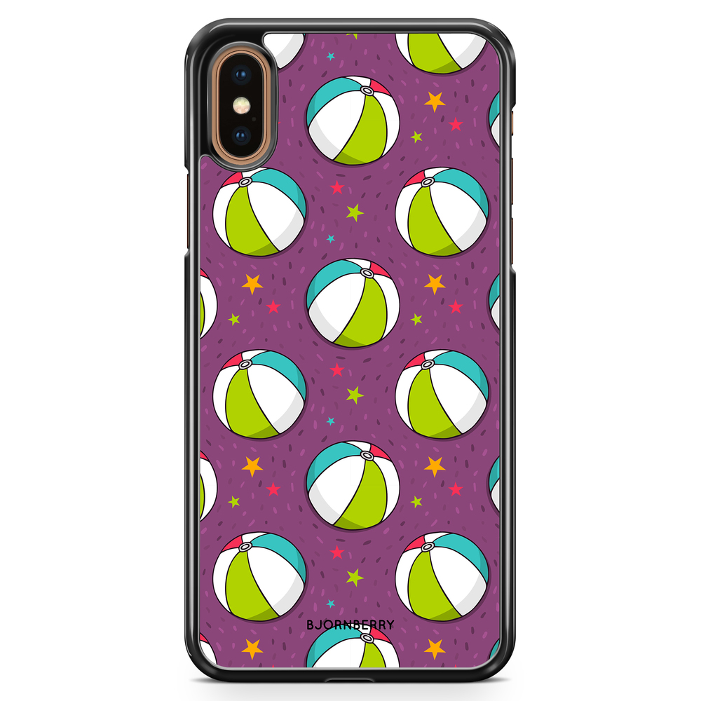 iPhone XS Max Case - Beach Ball Pattern