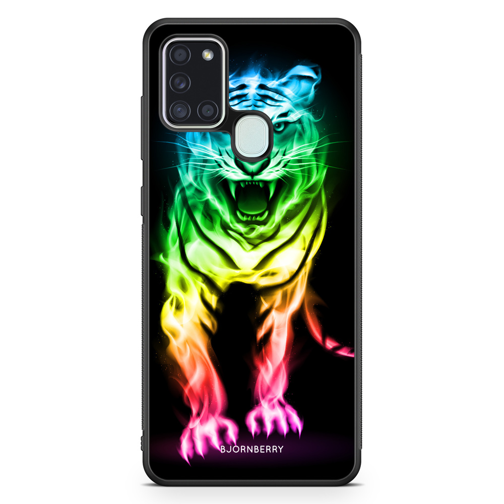 Samsung Galaxy A21s Case - Fire Tiger