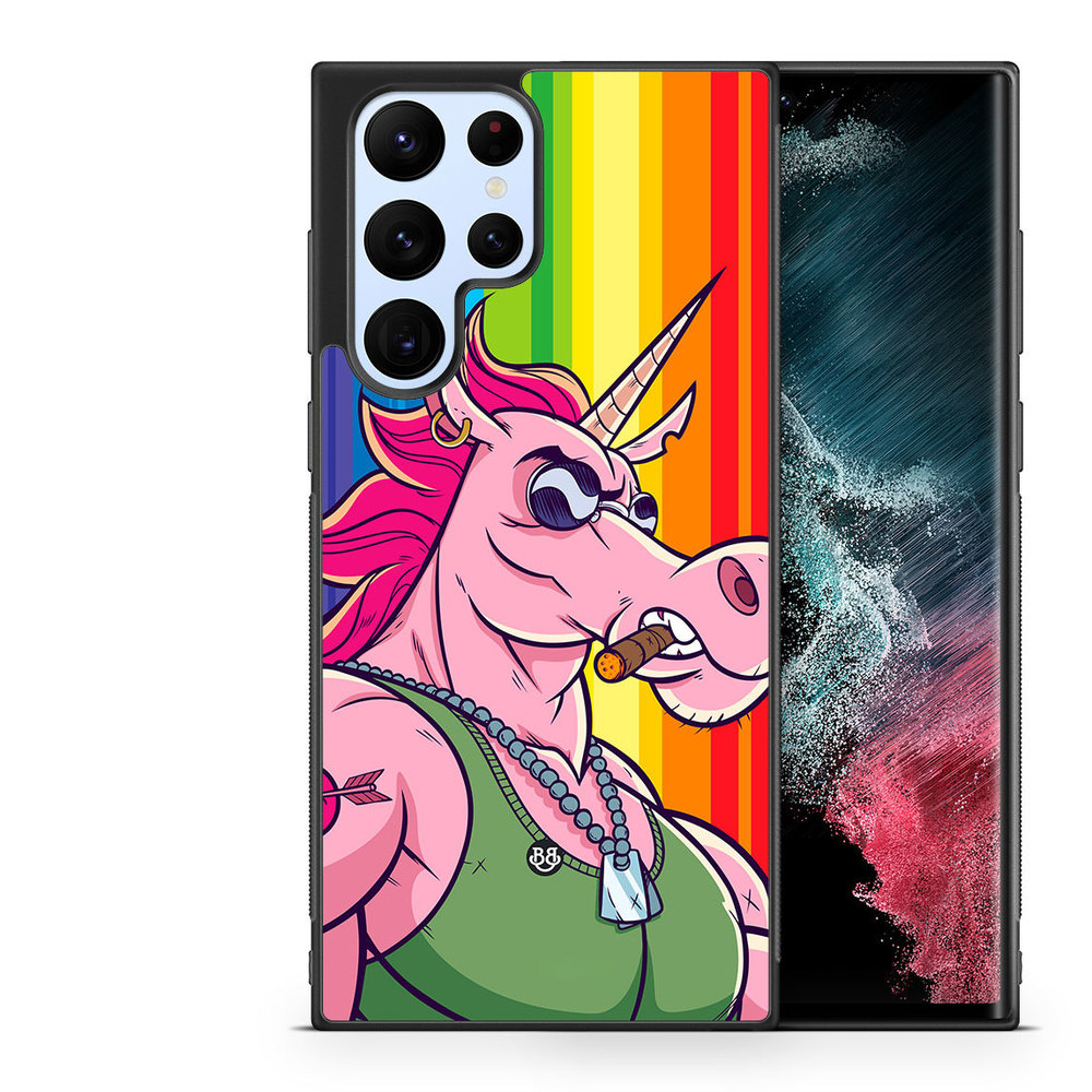 Samsung Galaxy S23 Ultra 5G Case - Muscle Unicorn