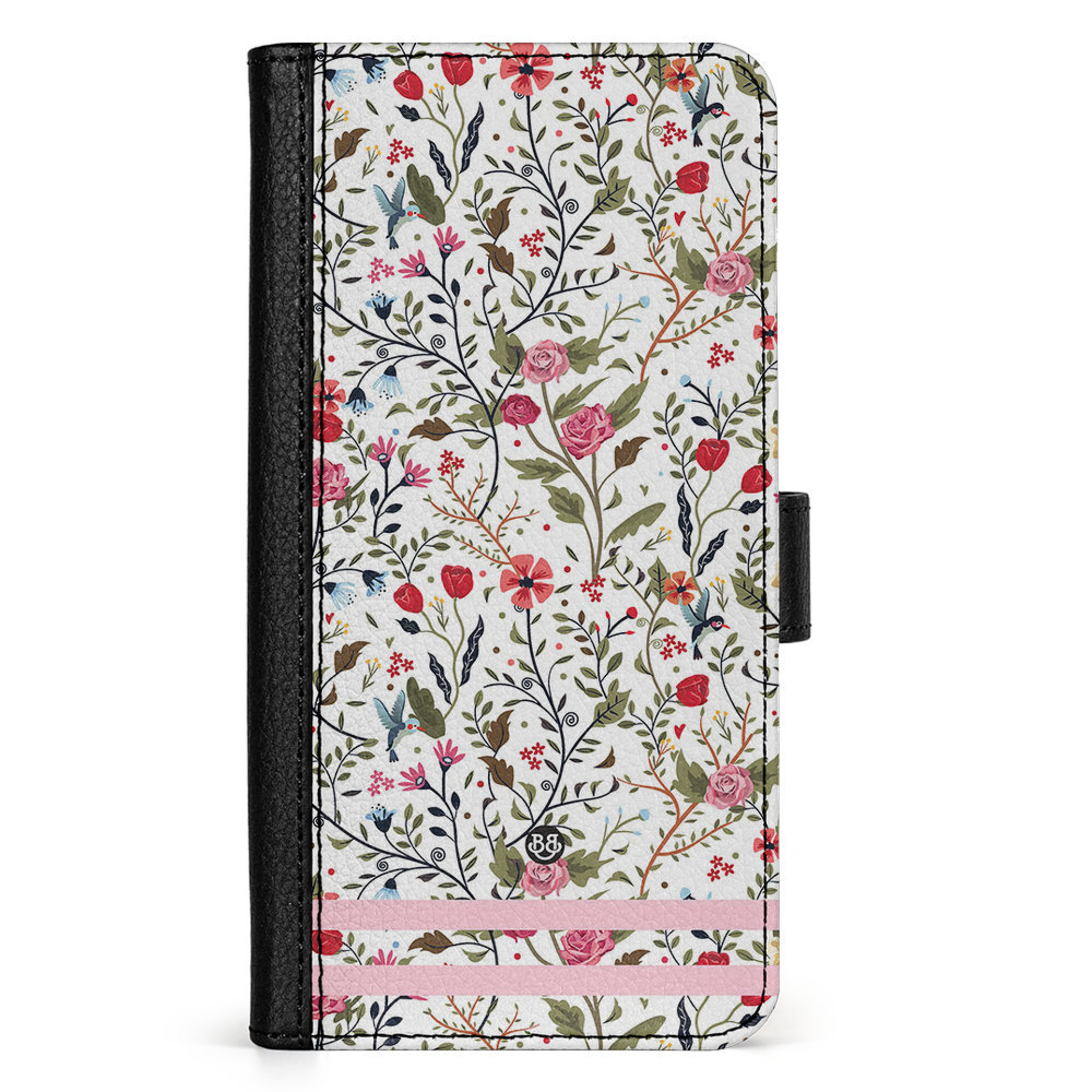 Doro 8050 Wallet Case - Hummingbirds