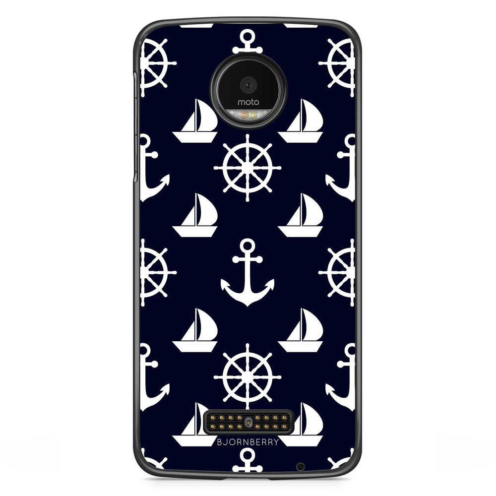 Moto Z2 Play Case - Sailing Pattern