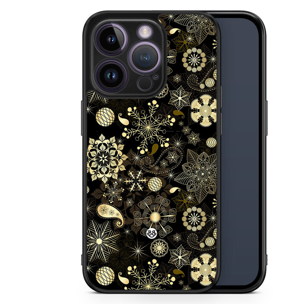 iPhone 14 Pro Case - Christmas Glitter