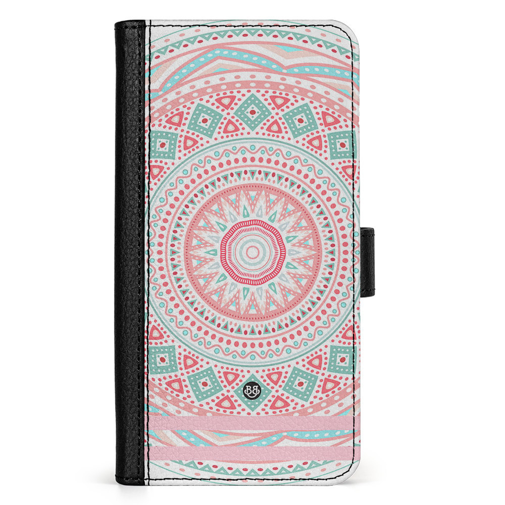 Doro 8050 Wallet Case - Pastel Mandala