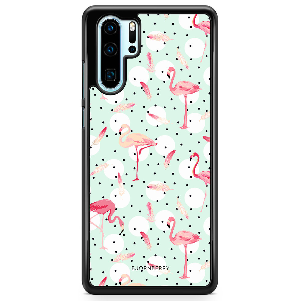 Huawei P30 Pro Case - Flamingos